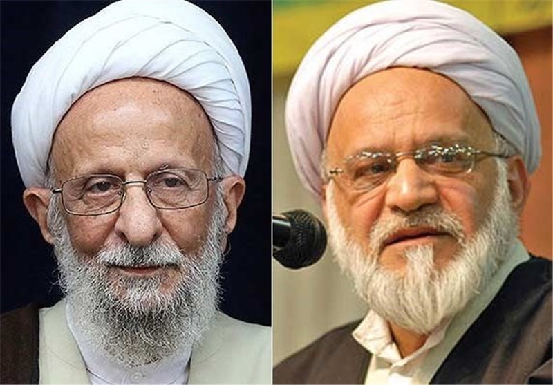 شبهه در بنرهای نصب‌شده خبرگان در شعب اخذ رای تهران/چه کسی مصباح است؟ + تصویر