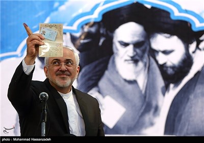 حضور محمدجواد ظریف در انتخابات مجلس و خبرگان رهبری