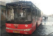 جزئیات آتش‌سوزی صبح امروز یک دستگاه اتوبوس شهری در اصفهان+ عکس
