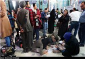 شرکت 2 هزار و 500 نفر در انتخابات در شعبه اخذ رای حسینیه ارشاد