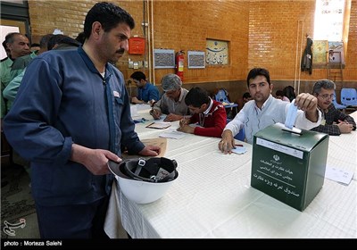 انتخابات مجلس و خبرگان رهبری در فولاد مبارکه اصفهان