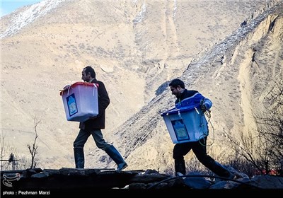 انتخابات مجلس و خبرگان رهبری در مناطق کوهستانی تنکابن