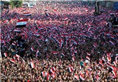 شادی طرفداران صدر در میدان التحریر بغداد