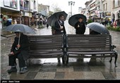 بارندگی متناوب در شهرستان‌های گیلان تا پایان هفته