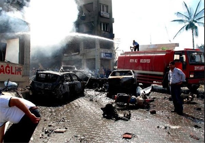 انفجار خودروی بمب‌گذاری شده در جنوب شرق ترکیه