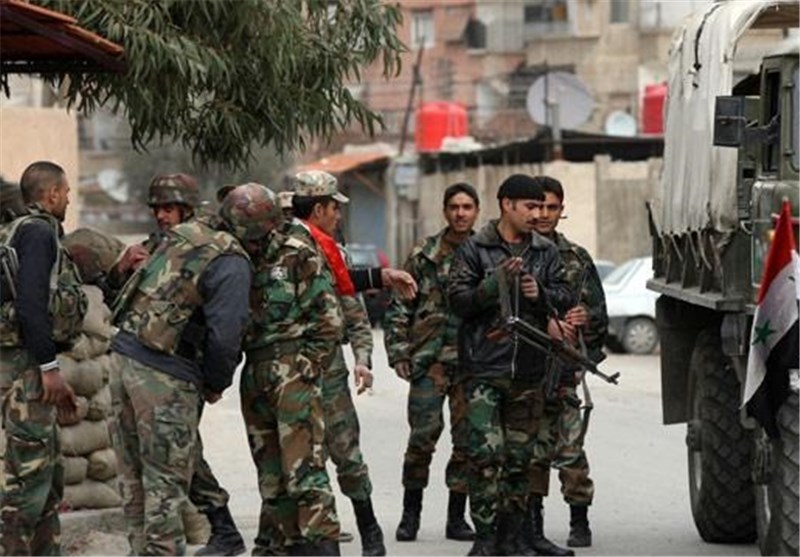 نیروهای ارتش سوریه وارد القریتین شدند