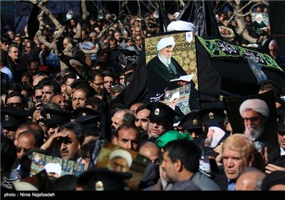 Funeral Service Held in Mashhad for Senior Iranian Cleric