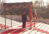 مراسم استقبال رسمی معاون اول رئیس جمهور از نخست وزیر ترکیه