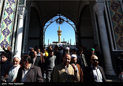 Funeral Service Held in Mashhad for Senior Iranian Cleric