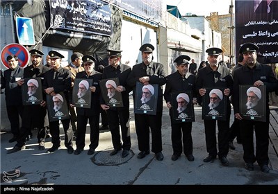 Funeral Service Held in Mashhad for Senior Iranian Cleric