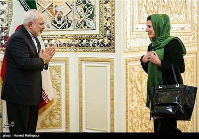 دیدار محمدجواد ظریف وزیر امور خارجه با هیئت همراه وزیر امور خارجه مالت