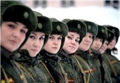تصاویر/زنان ارتش روسیه