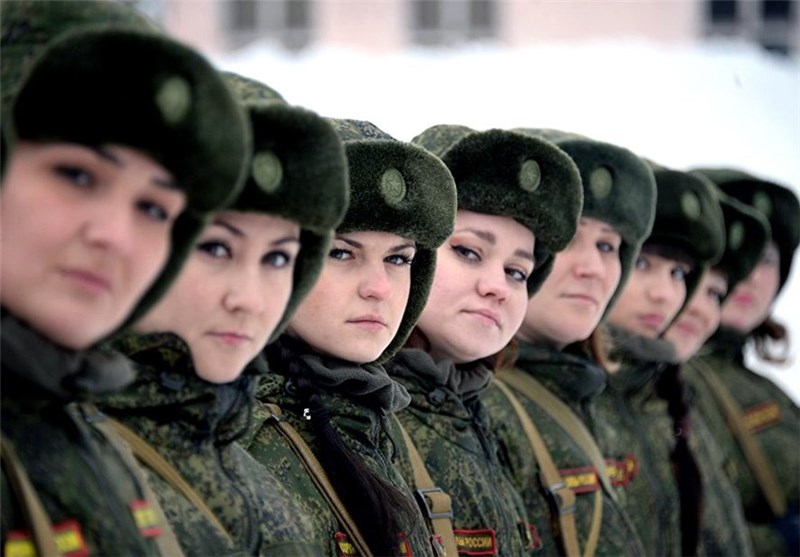تصاویر/زنان ارتش روسیه