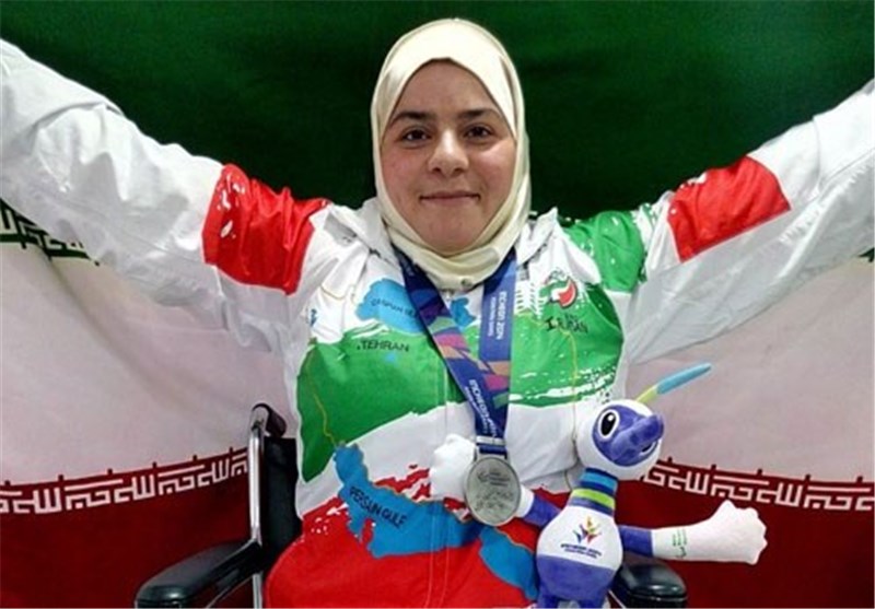 هاشمیه متقیان اولین مدال طلای ایران را کسب کرد