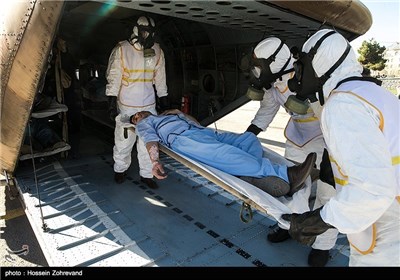 IRGC Holds Civil Defense Drill in Tehran