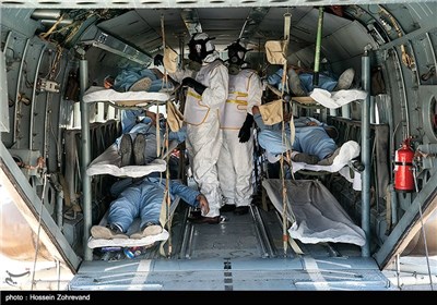 IRGC Holds Civil Defense Drill in Tehran