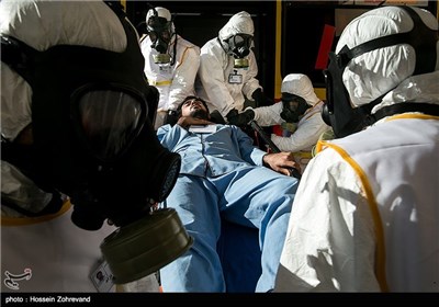 IRGC Holds Civil Defense Drill in Tehran