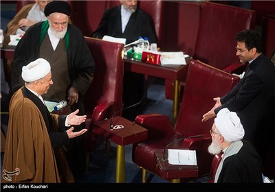 ورود آیت الله اکبر هاشمی رفسنجانی به نوزدهمین اجلاسیه مجلس خبرگان رهبری