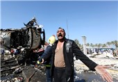 تصاویر/انفجار خودرو در جنوب بغداد