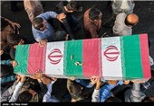 پیکر 2 شهید گمنام در جهرم تشییع شد