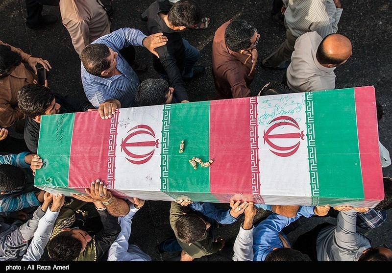 پیکرهای مطهر دو شهید گمنام در مازندران تشییع می‌شود