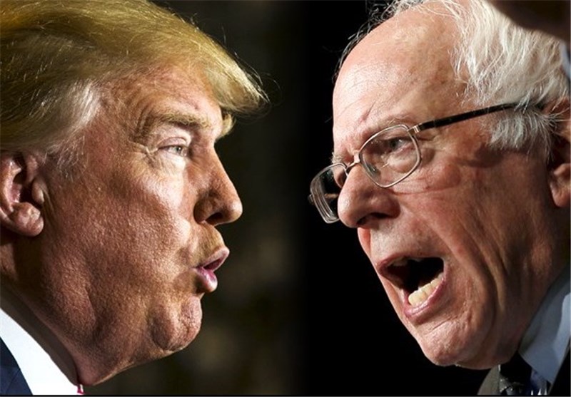 Rasmussen Poll Trump Leads Sanders by 7 Points in General Election