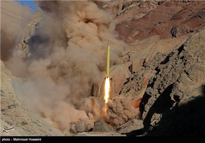 Two Types of Qadr Ballistic Missiles Test-Fired by IRGC