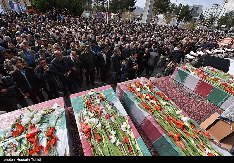 Mass Funerals Held in Iran for Unidentified Martyrs