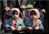اجتماع عزاداران فاطمی در میدان هفت تیر