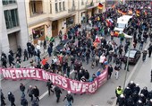 تظاهرات گسترده راستگرایان افراطی و مخالفان آن‌ها در برلین