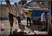 کارگاه قالیشویی در اراک