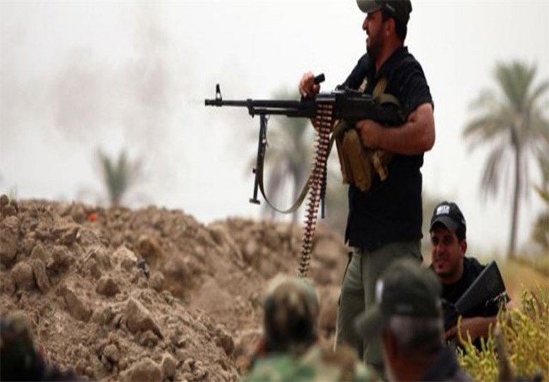 درگیری مسقیم «الحشد الشعبی» با داعش در محور جنوبی فلوجه