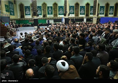 چهارمین شب عزاداری ایام فاطمیه در حسینیه امام خمینی(ره)