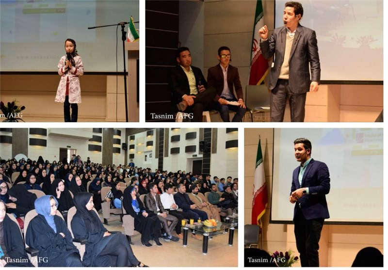 تلاش برای مهارت بیان و اجرای تئاتر محور مراسم فرهنگیان مهاجر در مشهد به روایت تصویر