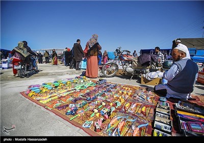 بازار بندرترکمن در آستانه نوروز