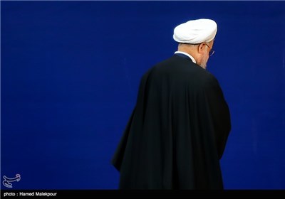حجت‌الاسلام حسن روحانی رئیس جمهور در پایان آئین تجلیل از قهرمانان و مدال‌آوران ورزش کشور