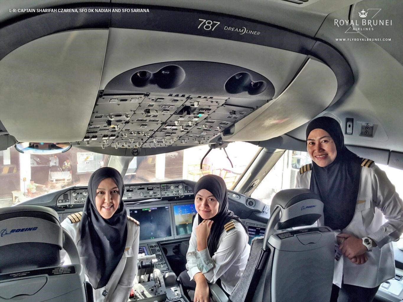زنان عربستان راننده نشده خلبان شدند