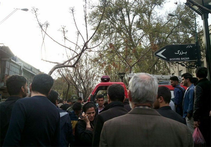 وضعیت مصدومان انفجار بازار تهران، وخیم+ علت حادثه