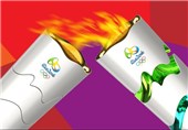 12 هزار برزیلی مشعل المپیک را حمل می‌کنند