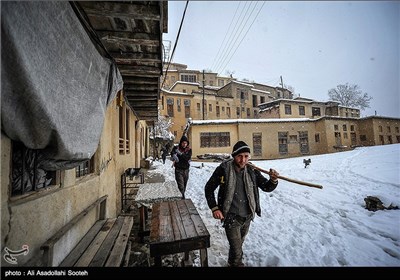 Iran’s Masouleh Village Covered in Snow ahead of New Year