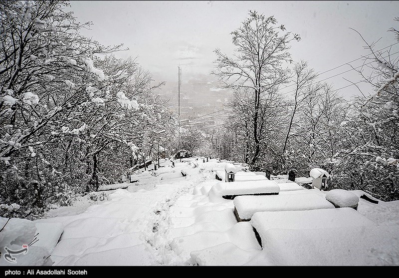 سامانه بارشی باران و برف «ایران» را در بر‌می‌گیرد