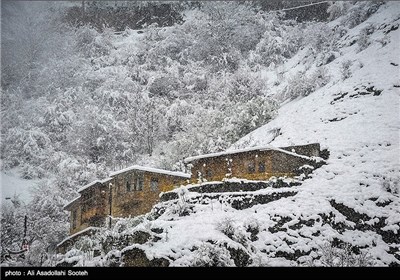 Iran’s Masouleh Village Covered in Snow ahead of New Year
