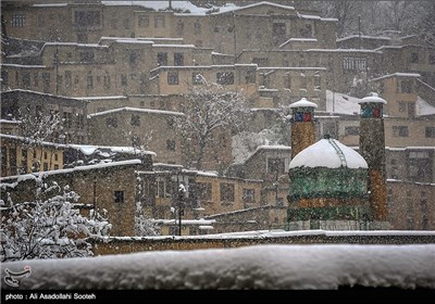 Iran’s Masouleh Village Covered in Snow ahead of New Year