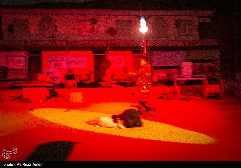 دور جدید نمایش بزرگ «فصل شیدایی» در خرمشهر به روی صحنه اجرا رفت