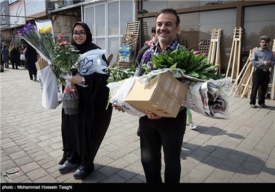 سوق الزهور فی مشهد المقدسة