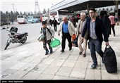 ‌‌پایانه شهید کاویانی پایلوت انتقال زائران اربعین به مرز خسروی شد