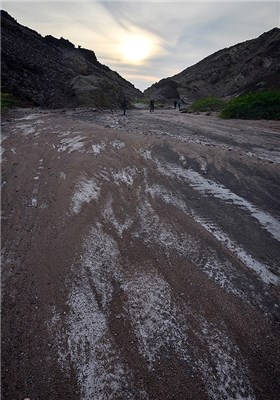 Persian Gulf Island of Hormuz in Southern Iran