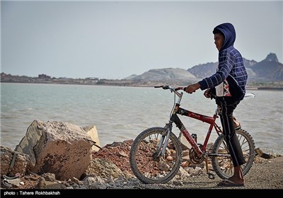 Persian Gulf Island of Hormuz in Southern Iran