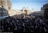 Beginning of Persian New Year in Imam Reza Shrine