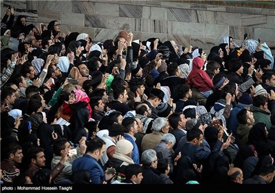 Beginning of Persian New Year in Imam Reza Shrine